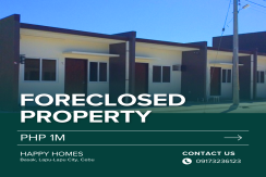 FORECLOSED PROPERTY  – HAPPY HOMES, LAPU-LAPU CITY
